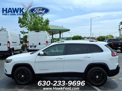 Bright White Clearcoat 2021 Jeep Cherokee Latitude