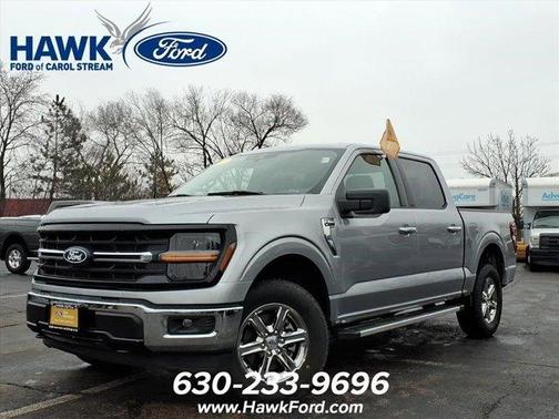 Silver Metallic 2025 Ford F-150 XLT