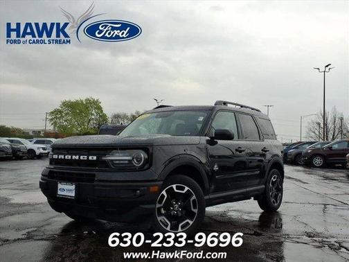 Shadow Black 2023 Ford Bronco Sport Outer Banks