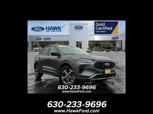 Gray Metallic 2024 Ford Escape ST-Line
