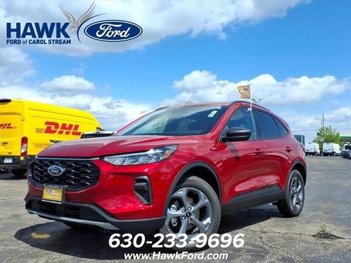 Red Metallic 2025 Ford Escape ST-Line