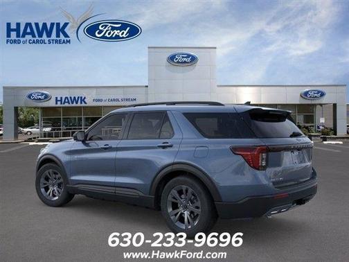 Medium Blue Metallic 2026 Ford Explorer Active