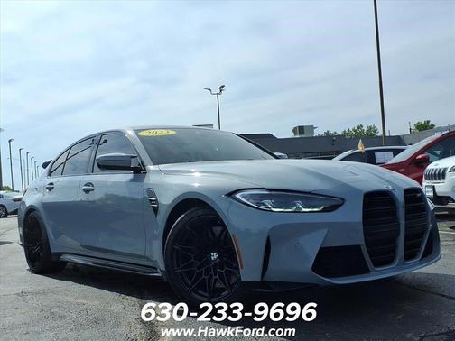 Brooklyn Gray Metallic 2023 BMW M3 Base