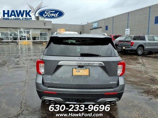 Gray Metallic 2023 Ford Explorer Platinum