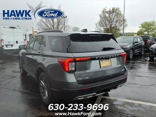 Gray Metallic 2025 Ford Explorer Active