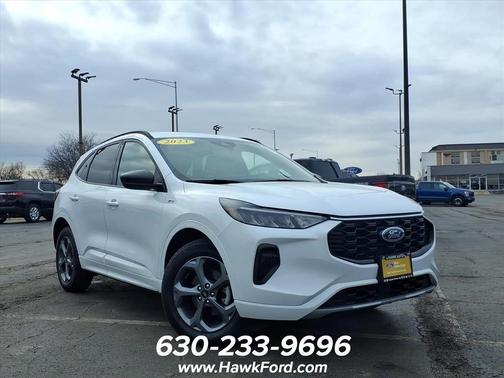 Oxford White 2023 Ford Escape ST-Line