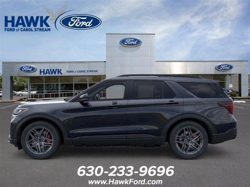 Agate Black Metallic 2026 Ford Explorer ST