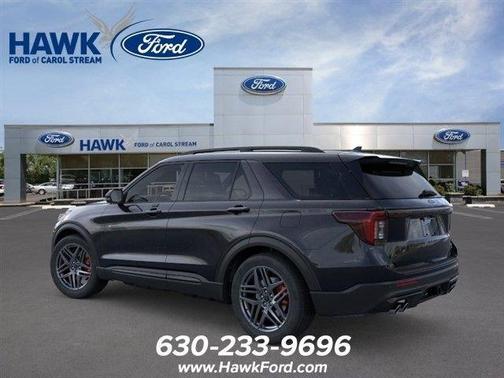 Agate Black Metallic 2026 Ford Explorer ST