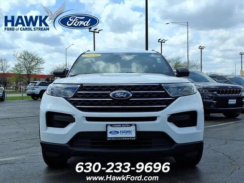 Oxford White 2020 Ford Explorer XLT