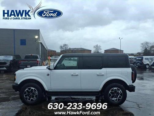 Oxford White 2025 Ford Bronco Outer Banks