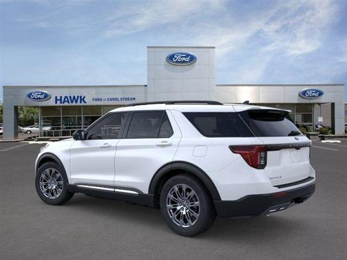 White Metallic 2025 Ford Explorer Active