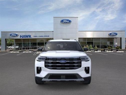 White Metallic 2025 Ford Explorer Active