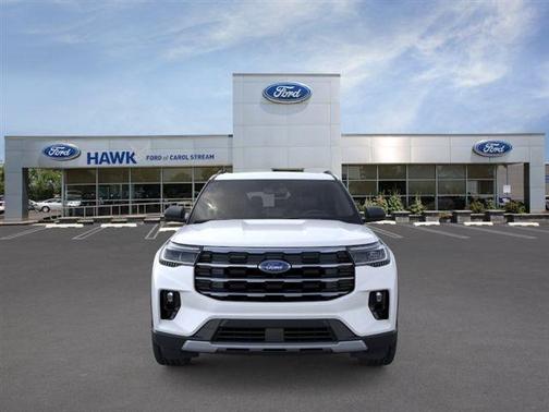 White Metallic 2025 Ford Explorer Active