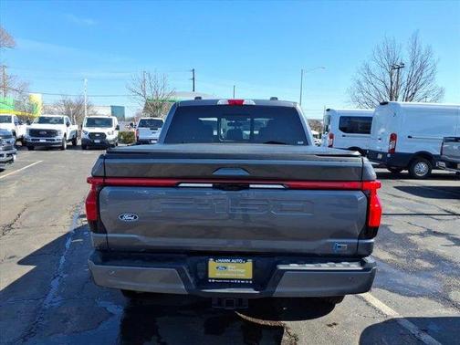 Gray Metallic 2025 Ford F-150 Lightning LARIAT