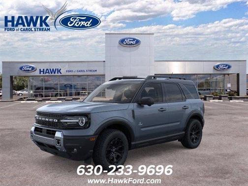 Azure Gray Metallic 2026 Ford Bronco Sport Outer Banks