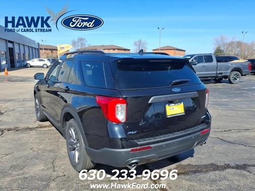 Black Metallic 2024 Ford Explorer XLT