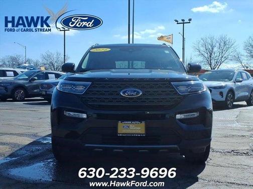 Black Metallic 2024 Ford Explorer XLT