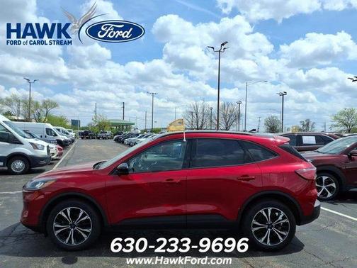 Red Metallic 2022 Ford Escape SEL