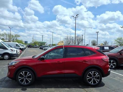 Red Metallic 2022 Ford Escape SEL