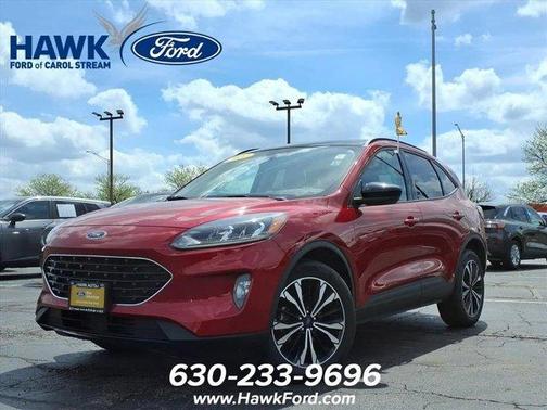 Red Metallic 2022 Ford Escape SEL