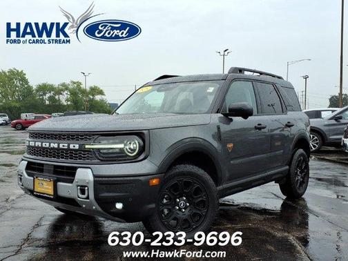 Gray Metallic 2025 Ford Bronco Sport Badlands