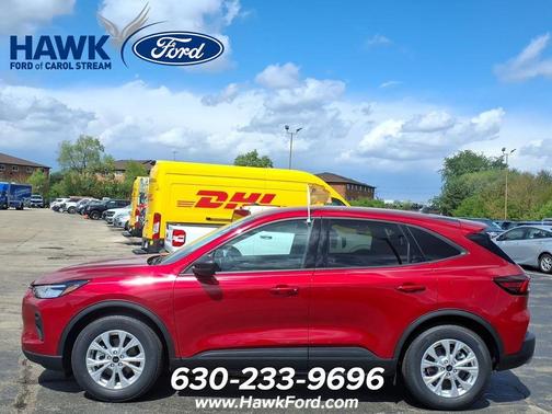 Red Metallic 2025 Ford Escape Active