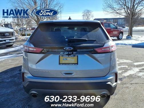Silver Metallic 2024 Ford Edge Titanium