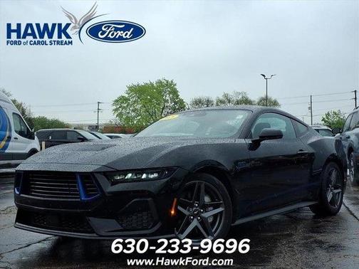 Shadow Black 2025 Ford Mustang GT Premium