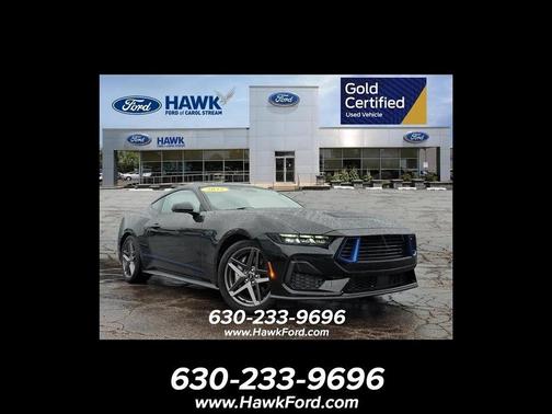 Shadow Black 2025 Ford Mustang GT Premium