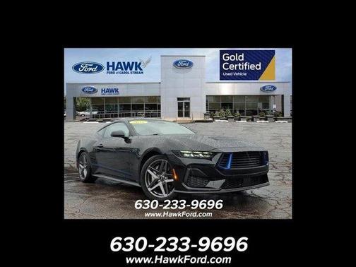 Shadow Black 2025 Ford Mustang GT Premium