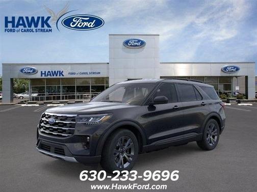 Agate Black Metallic 2026 Ford Explorer Active