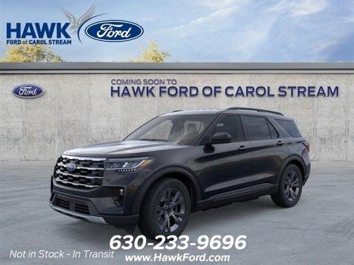 Black Metallic 2026 Ford Explorer Active