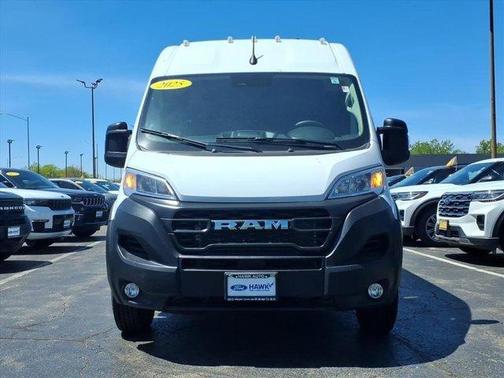 Bright White Clearcoat 2025 RAM ProMaster 2500 High Roof