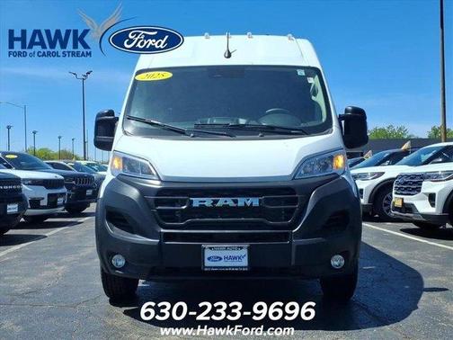 Bright White Clearcoat 2025 RAM ProMaster 2500 High Roof