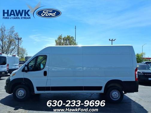 Bright White Clearcoat 2025 RAM ProMaster 2500 High Roof