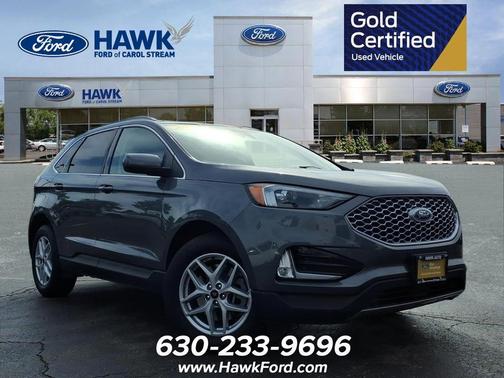 Gray Metallic 2024 Ford Edge SEL