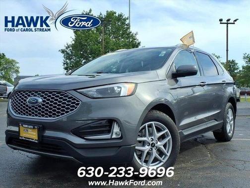 Gray Metallic 2024 Ford Edge SEL
