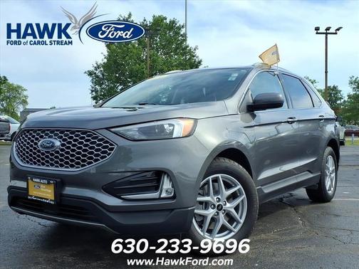 Gray Metallic 2024 Ford Edge SEL