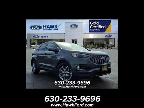 Gray Metallic 2024 Ford Edge SEL
