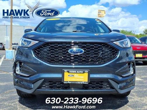Blue Metallic 2024 Ford Edge ST Line