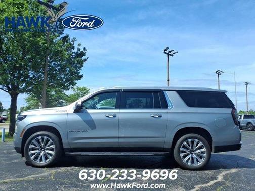 Sterling Gray Metallic 2025 Chevrolet Suburban High Country