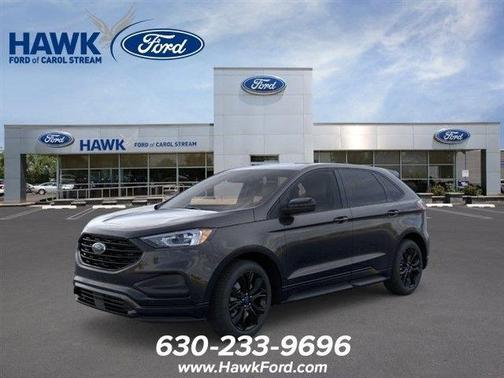 Agate Black Metallic 2024 Ford Edge SE