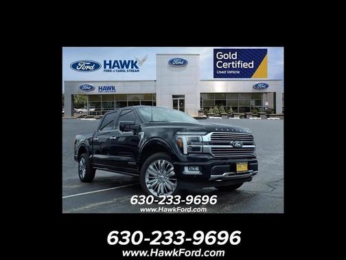 Black Metallic 2024 Ford F-150 Platinum