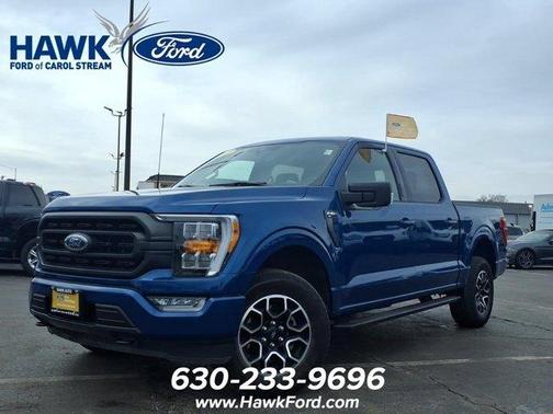 Blue Metallic 2023 Ford F-150 XLT
