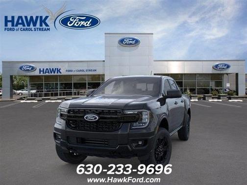 Shadow Black 2025 Ford Ranger XLT