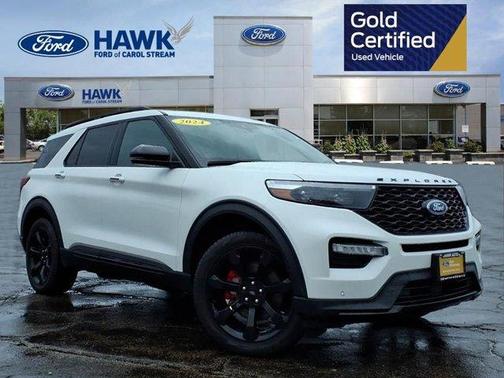 Star White 2024 Ford Explorer ST
