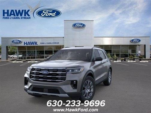 Gray Metallic 2026 Ford Explorer Active