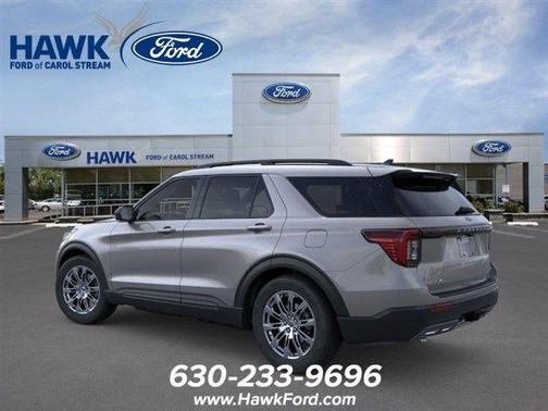 Gray Metallic 2026 Ford Explorer Active