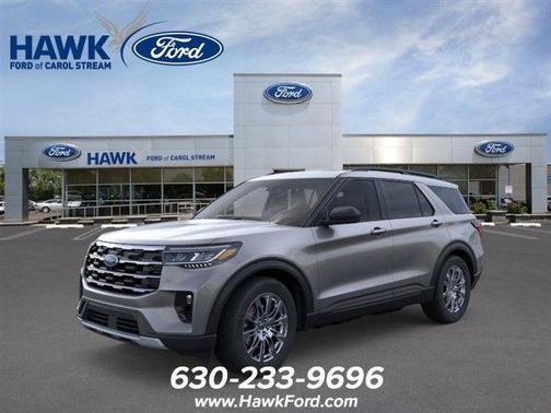 Gray Metallic 2026 Ford Explorer Active