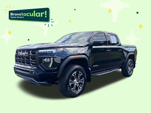 Onyx Black 2023 GMC Canyon AT4